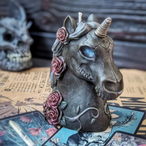 Skull Unicorn Свічка Єдиноріг